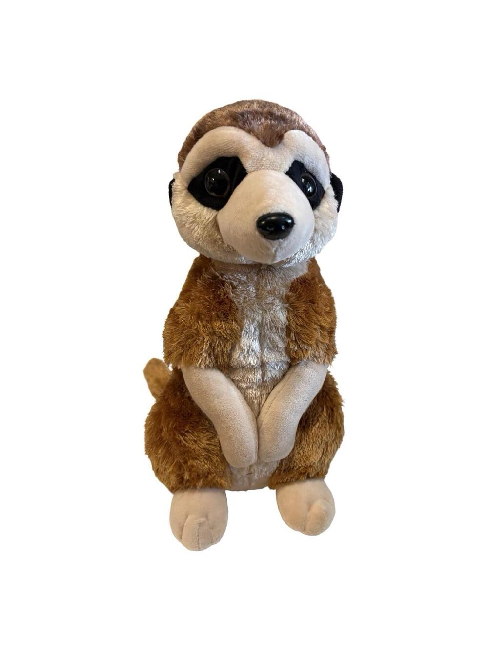 Wild Republic Meerkat Plush 12 inch Stuffed Animal Cuddlekins Brown 10936CK